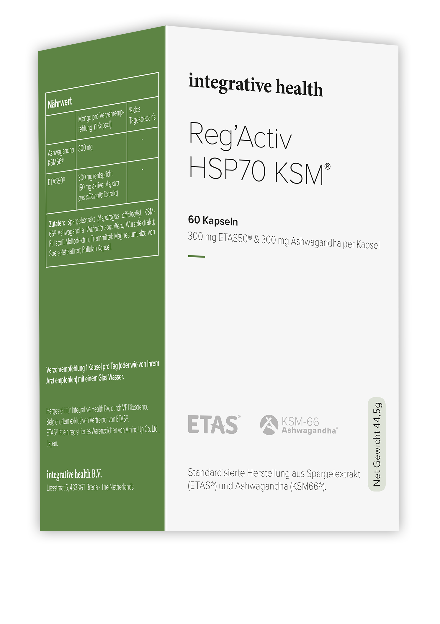 Reg’Activ Hsp70 KSM® / Integrative Health